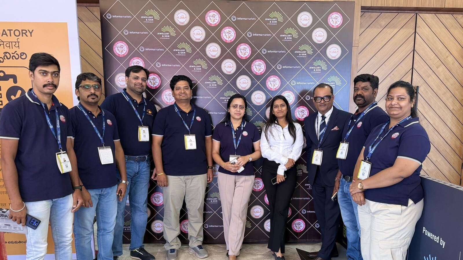 hyderabad jewellery fair team