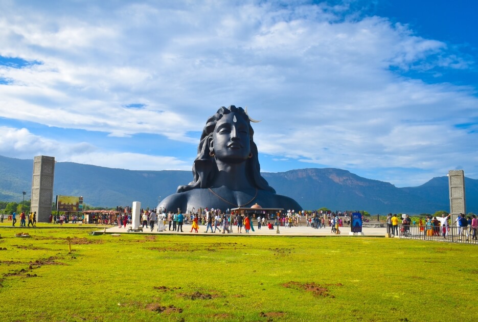 adiyogi shiva statue coimbatore