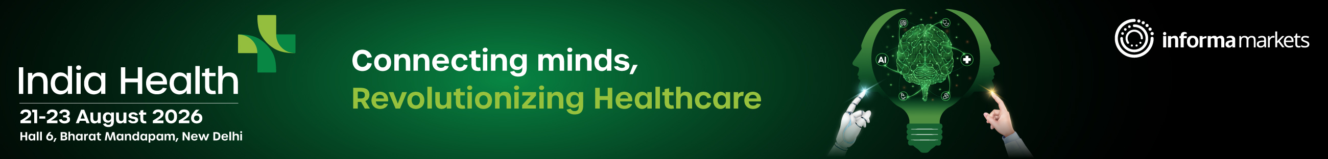 india health expo banner